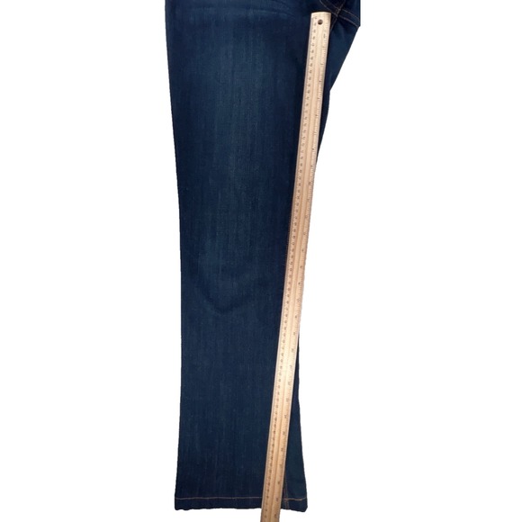 J Jill Jeans Womens 6 Blue Slim Bootcut Authentic Fit Medium Wash Stretch Denim - Picture 3 of 10